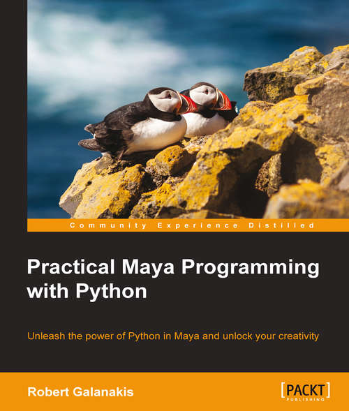 Book cover of Practical Maya Programming with Python