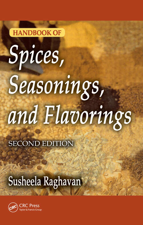 Book cover of Handbook of Spices, Seasonings, and Flavorings