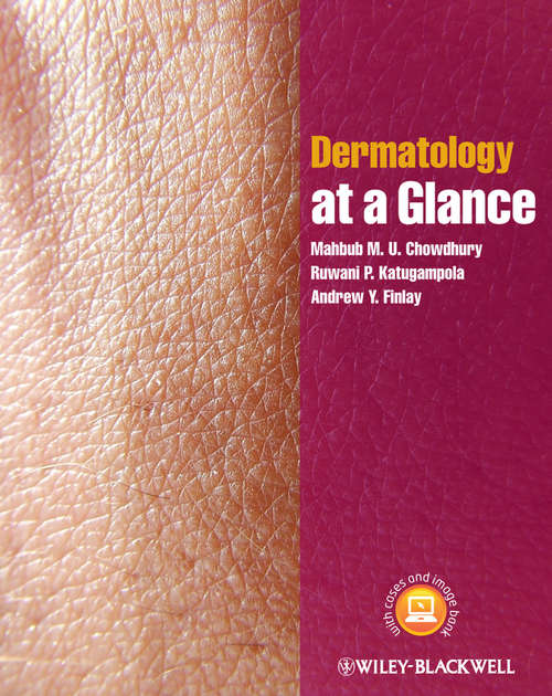 Book cover of Dermatology at a Glance