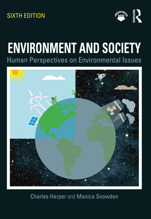 Book cover of Environment and Society: Human Perspectives on Environmental Issues