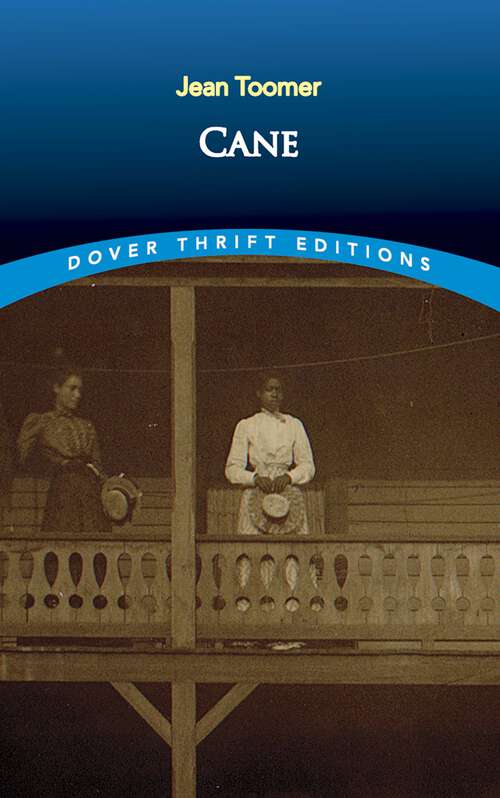 Book cover of Cane (2) (Dover Thrift Editions #0)