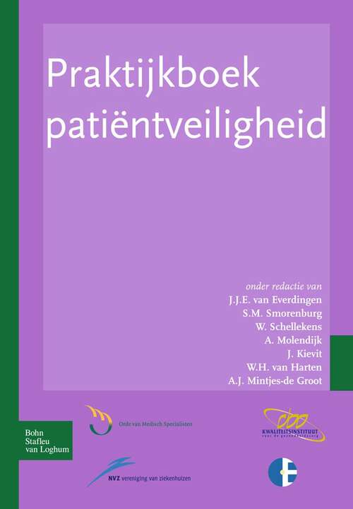Book cover of Praktijkboek patiëntveiligheid