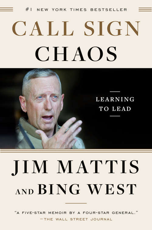 Book cover of Call Sign Chaos: Learning to Lead
