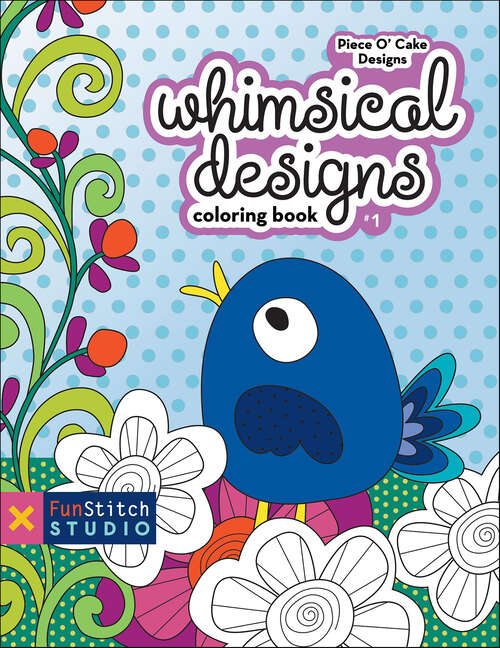 Book cover of Whimsical Designs Coloring Book