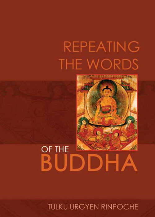 Book cover of Repeating the Words of the Buddha
