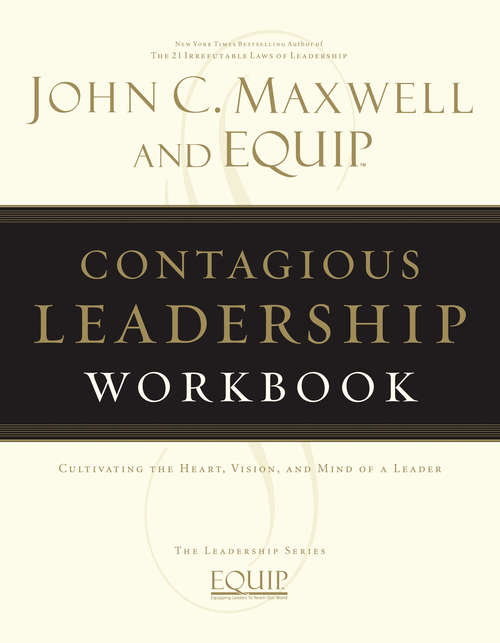 Book cover of Contagious Leadership Workbook