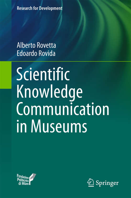 Book cover of Scientific Knowledge Communication in Museums (Research For Development Ser.)