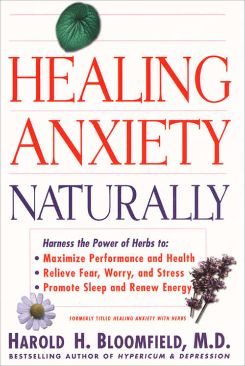 Book cover of Healing Anxiety Naturally