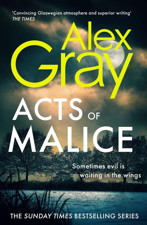 Book cover of Acts of Malice (DSI William Lorimer #24)