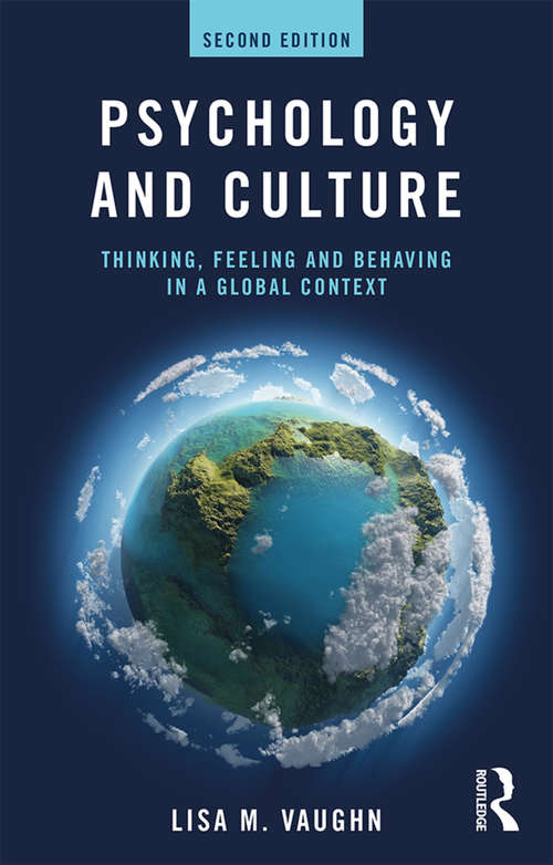 Book cover of Psychology and Culture: Thinking, Feeling and Behaving in a Global Context (2)
