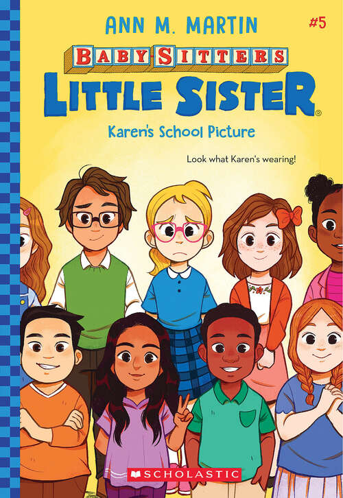 Book cover of Karen's School Picture (Baby-Sitters Little Sister #5)