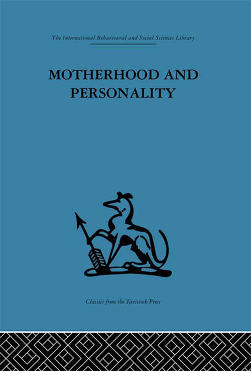 Motherhood and Personality: Psychosomatic aspects of childbirth