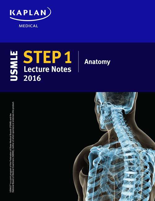 Book cover of USMLE Step 1 Lecture Notes 2016: Anatomy