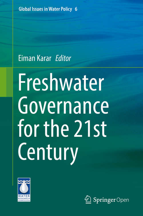 Book cover of Freshwater Governance for the 21st Century