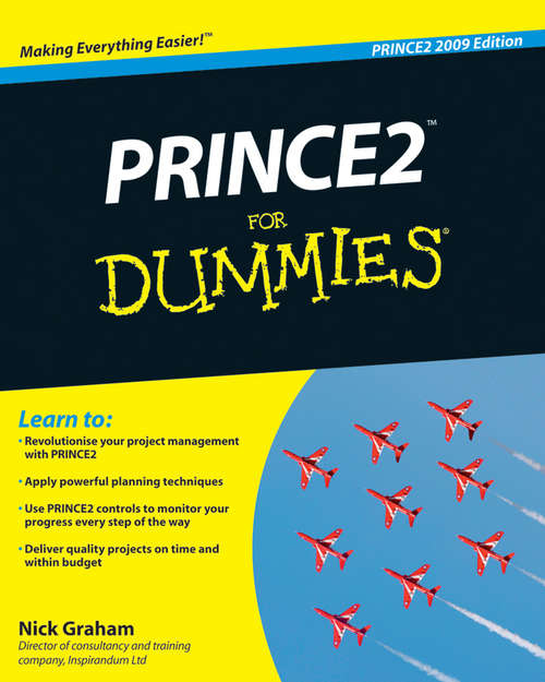 Book cover of PRINCE2 For Dummies, 2nd Edition