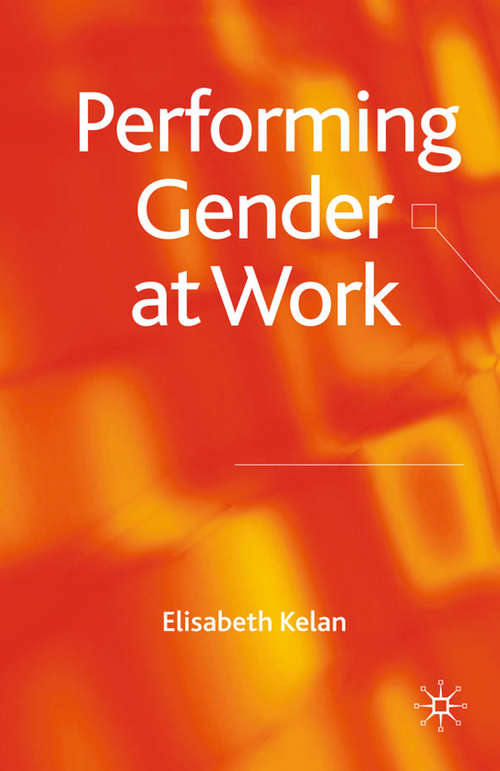 Book cover of Performing Gender at Work