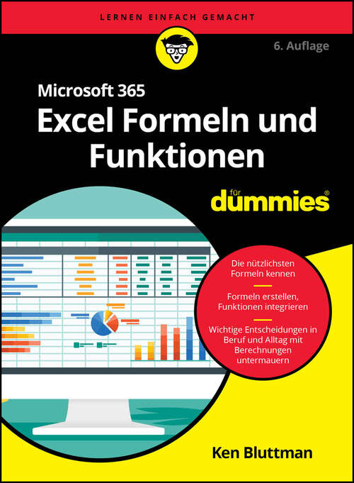 Book cover of Microsoft 365 Excel Formeln und Funktionen für Dummies (6. Auflage) (Für Dummies)