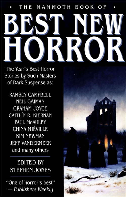 Book cover of The Mammoth Book of Best New Horror 2003: Vol 14