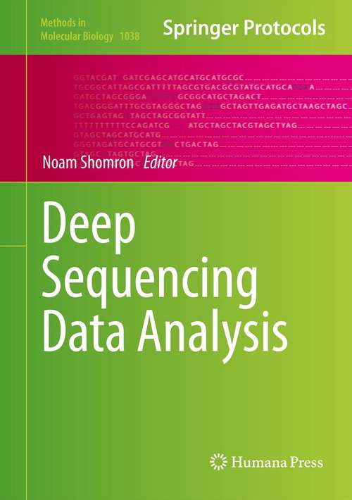 Book cover of Deep Sequencing Data Analysis