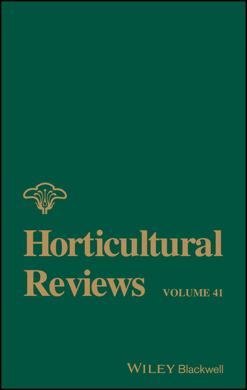 Book cover of Horticultural Reviews, Horticultural Reviews