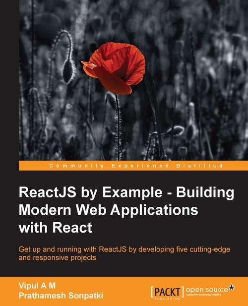 Book cover of ReactJS by Example - Building Modern Web Applications with React