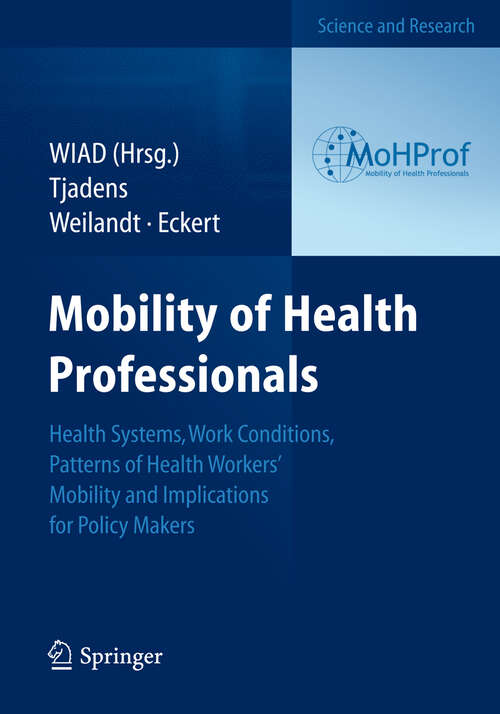 Book cover of Mobility of Health Professionals