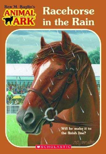 Book cover of Racehorse in the Rain (Animal Ark #39)