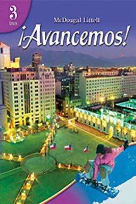 Book cover of ¡Avancemos! Level 3