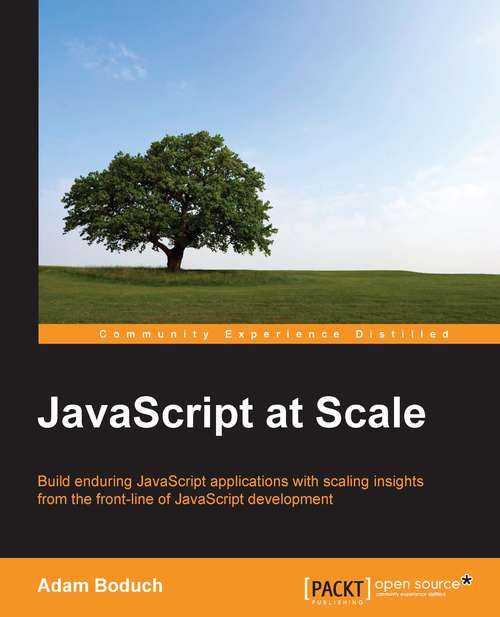 Book cover of JavaScript at Scale