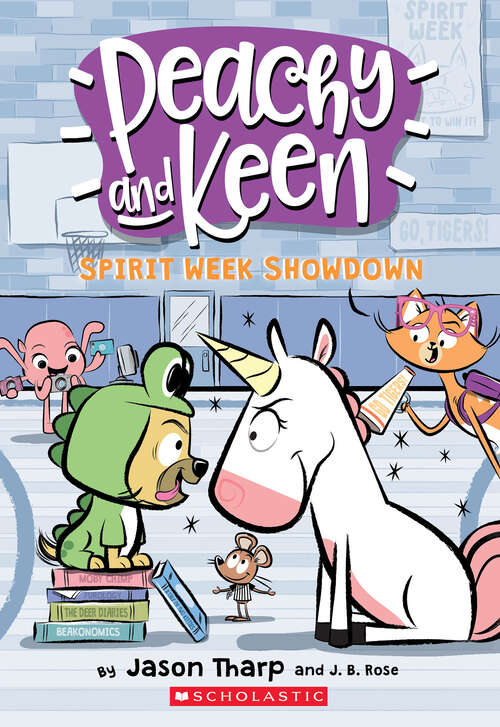 Book cover of Spirit Week Showdown (Peachy and Keen #2)