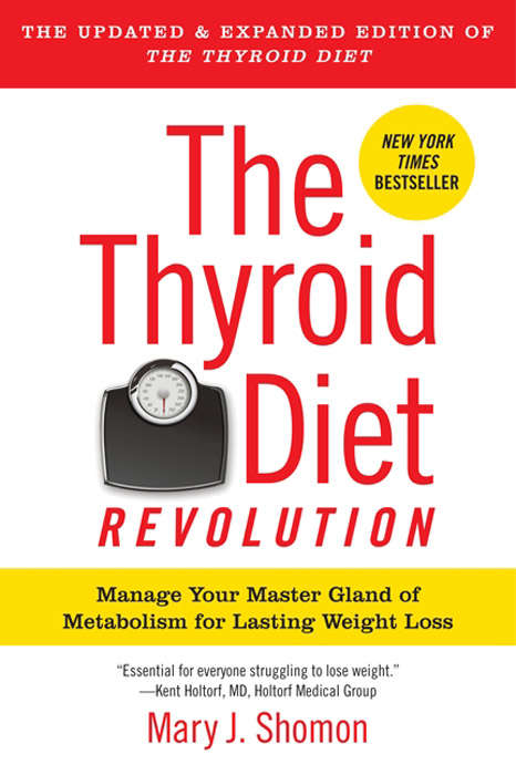 Book cover of The Thyroid Diet Revolution