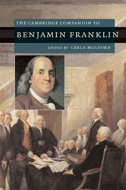 Book cover of The Cambridge Companion to Benjamin Franklin