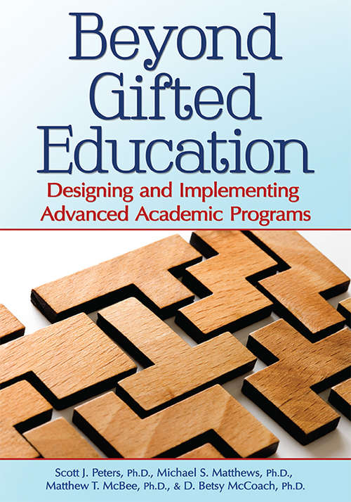 Book cover of Beyond Gifted Education