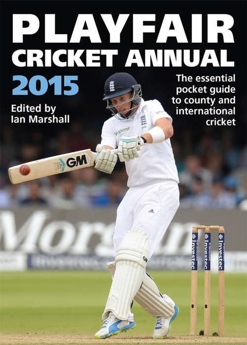 Book cover of Playfair Cricket Annual 2014