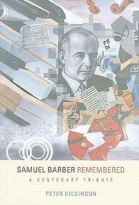 Book cover of Samuel Barber Remembered: A Centenary Tribute