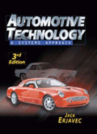 Book cover of Automotive Technology : A Systems Approach, 3rd Edition