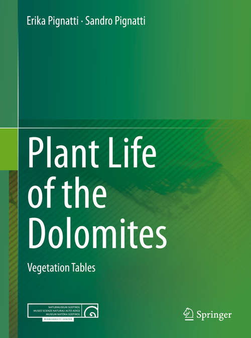 Book cover of Plant Life of the Dolomites