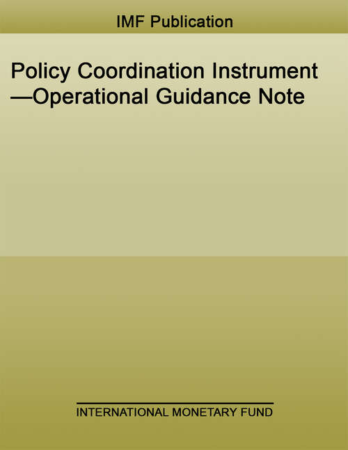 Book cover of IMF: Recent Economic Developments (Policy Papers: Imf Staff No. 97/107)
