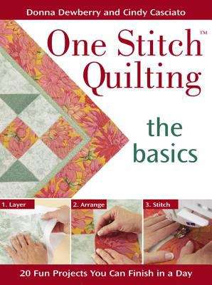 Book cover of One StitchTM Quilting