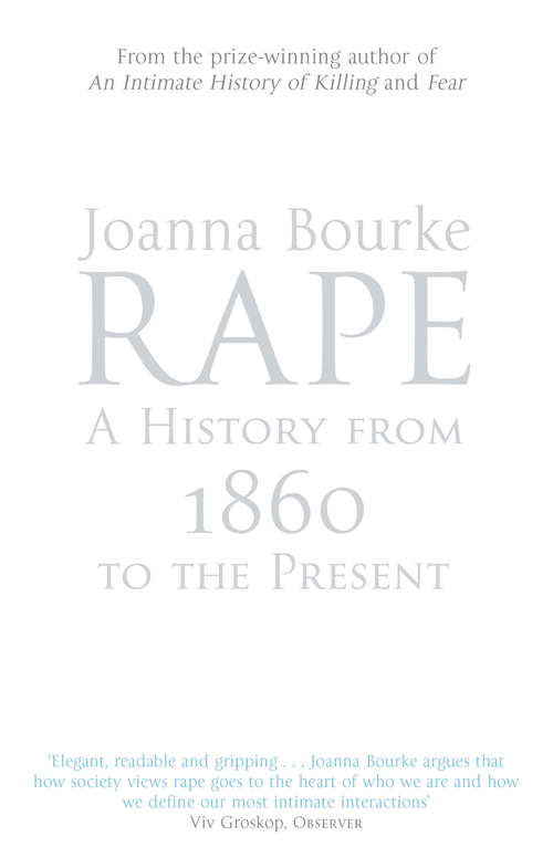 Rape: A Hist From 1860 To Pr
