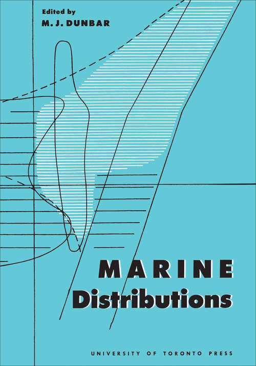 Book cover of Marine Distributions (The Royal Society of Canada Special Publications #5)