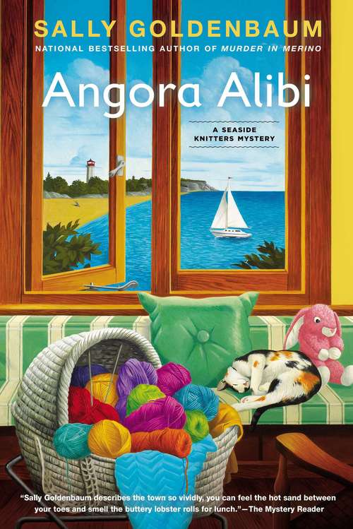 Book cover of Angora Alibi: A Seaside Knitters Mystery