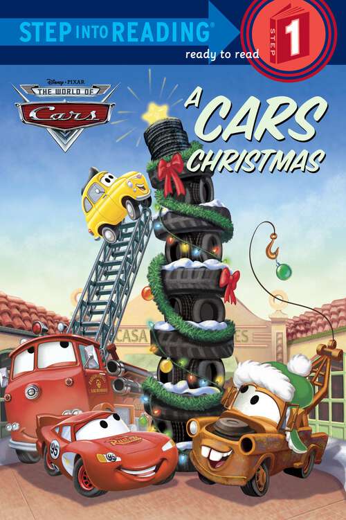 Book cover of A Cars Christmas (Step into Reading)