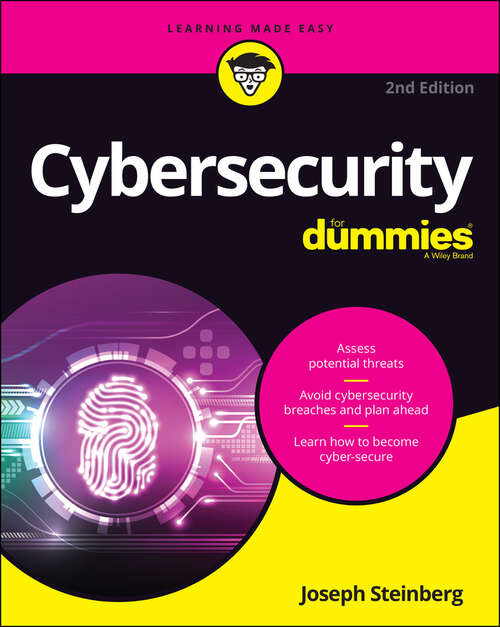 Book cover of Cybersecurity For Dummies (2)