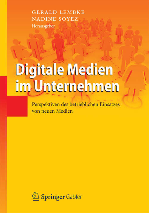 Book cover of Digitale Medien im Unternehmen