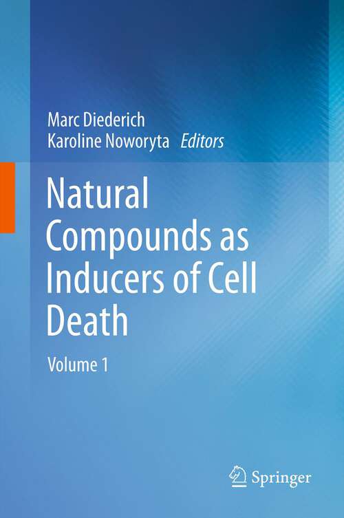 Book cover of Natural compounds as inducers of cell death