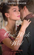 One Week to Wed (The\sommersby Brides Ser. #Book 1)