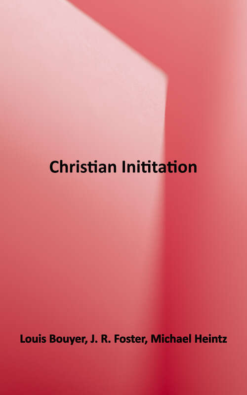 Cover image of Christian Initiation