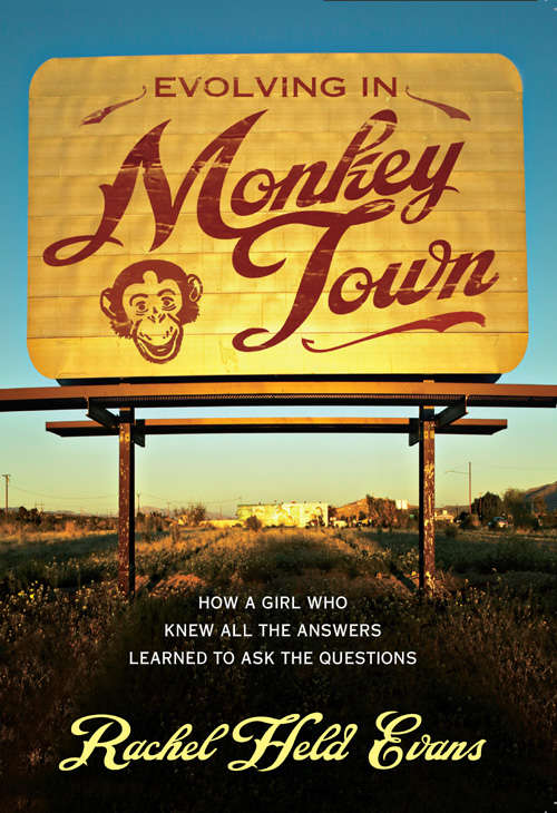Book cover of Evolving in Monkey Town
