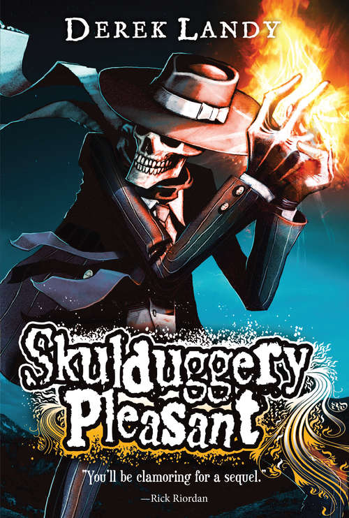 Book cover of Skulduggery Pleasant
